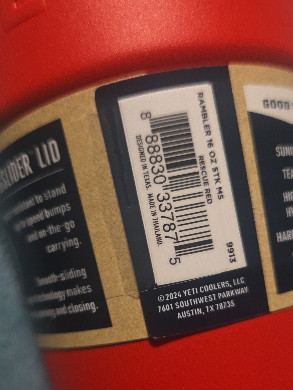 YETI Rambler 16oz Stackable Cup - Red - Picture 7 of 7